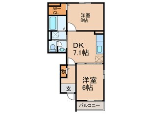 ネオ　コスモスの物件間取画像